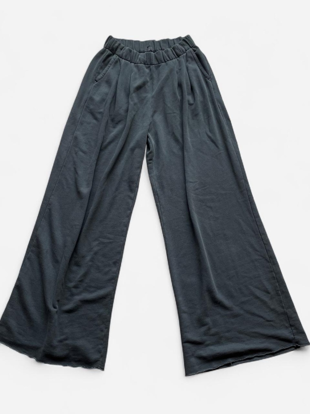 Aerie wide leg street trouser sweatpants M Tall